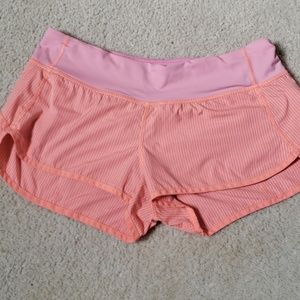 Lululemon Speed Shorts size 6